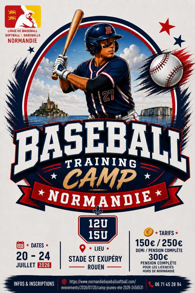 Camp 12U / 15U du 20/07 au 24/07