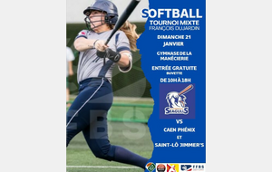 Tournoi softball mixte François Dujardin