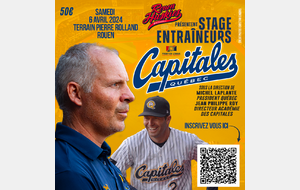 Stage Managers Séniors avec les Capitals de Québec