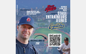Stage coachs Jeunes avec les Capitales de Québec