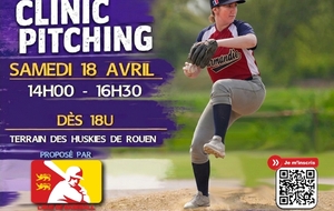 Clinic pitching féminine baseball