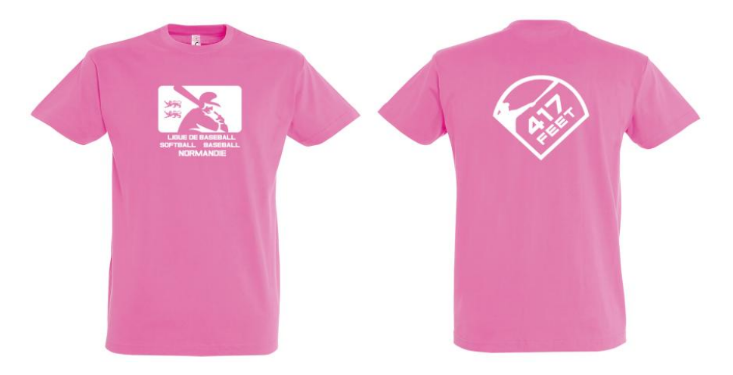 Tee-shirt rose