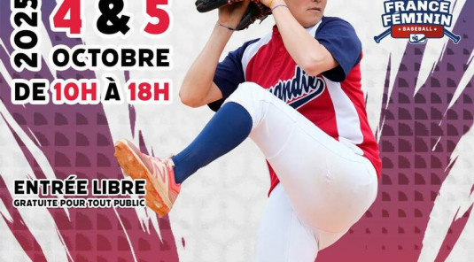 Equipe féminine sénior de Ligue : découvrez la liste des Normandes pour l'Open de France de baseball!